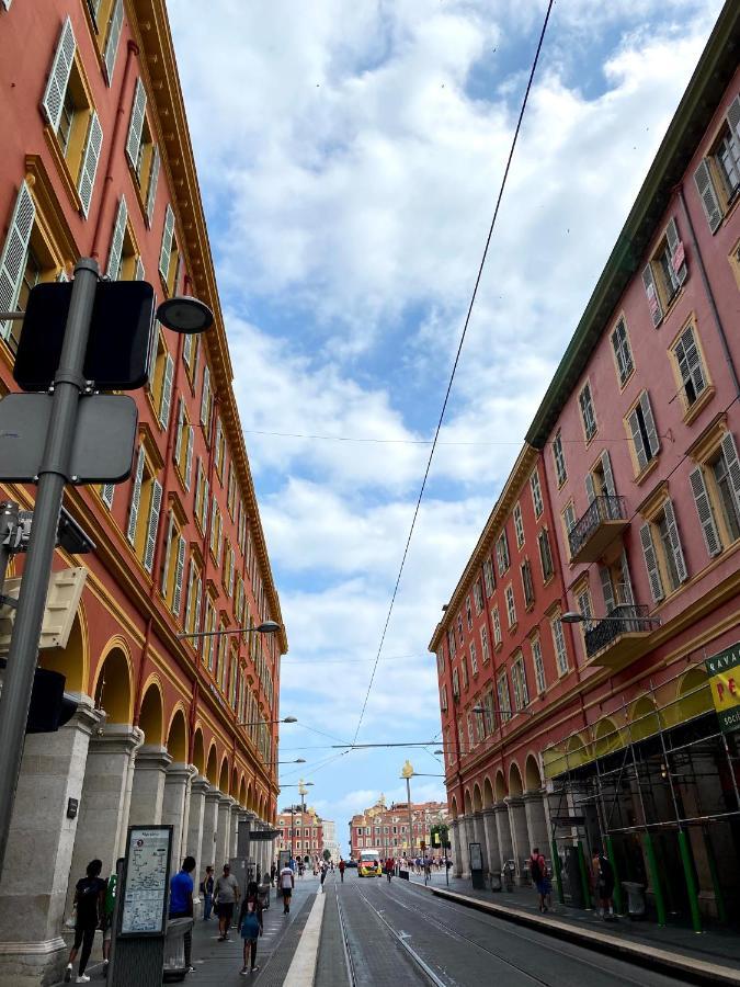 Very Central Apartment With Terrace Nizza Exterior foto